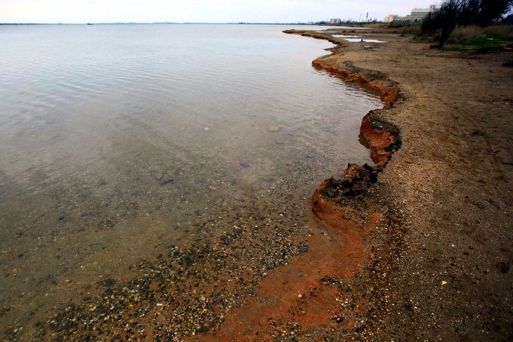 Сакское озеро в Крыму - фото 5